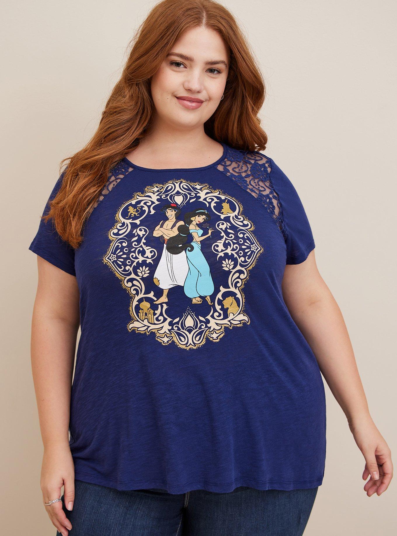 Plus Size - Disney Aladdin Cotton Swing Top - Torrid