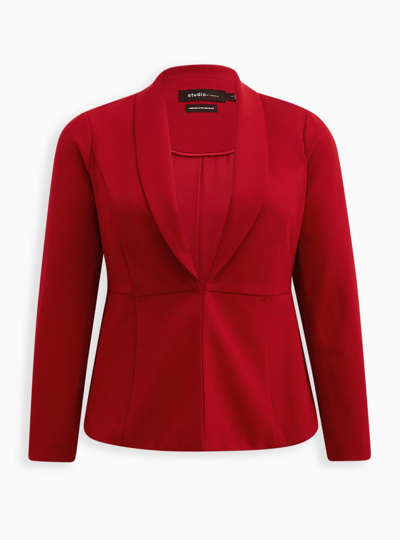 Peplum blazer outlet jacket