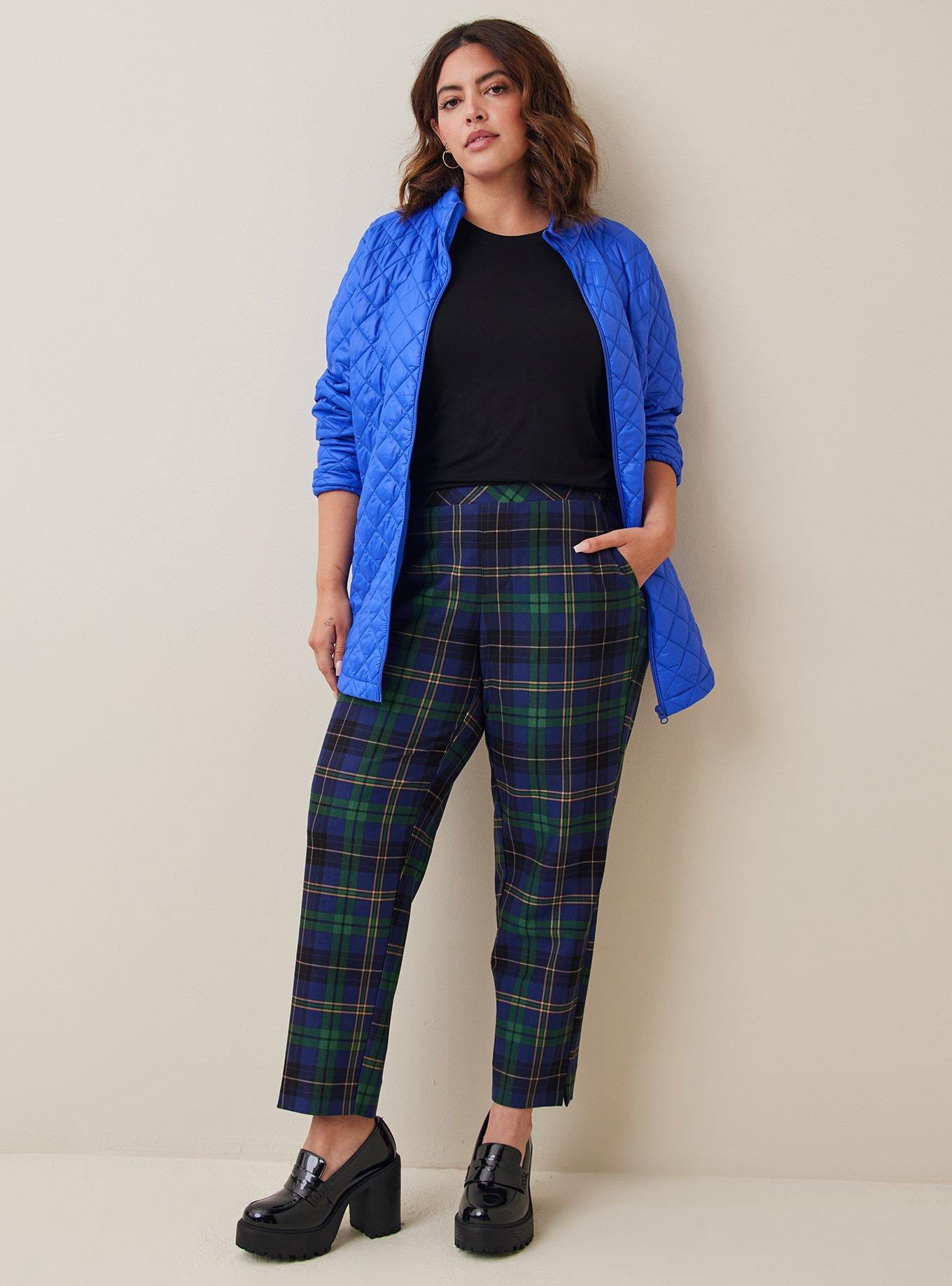 Plus Size Nylon Quilted Puffer Jacket, ELECTRIC BLUE, alternate