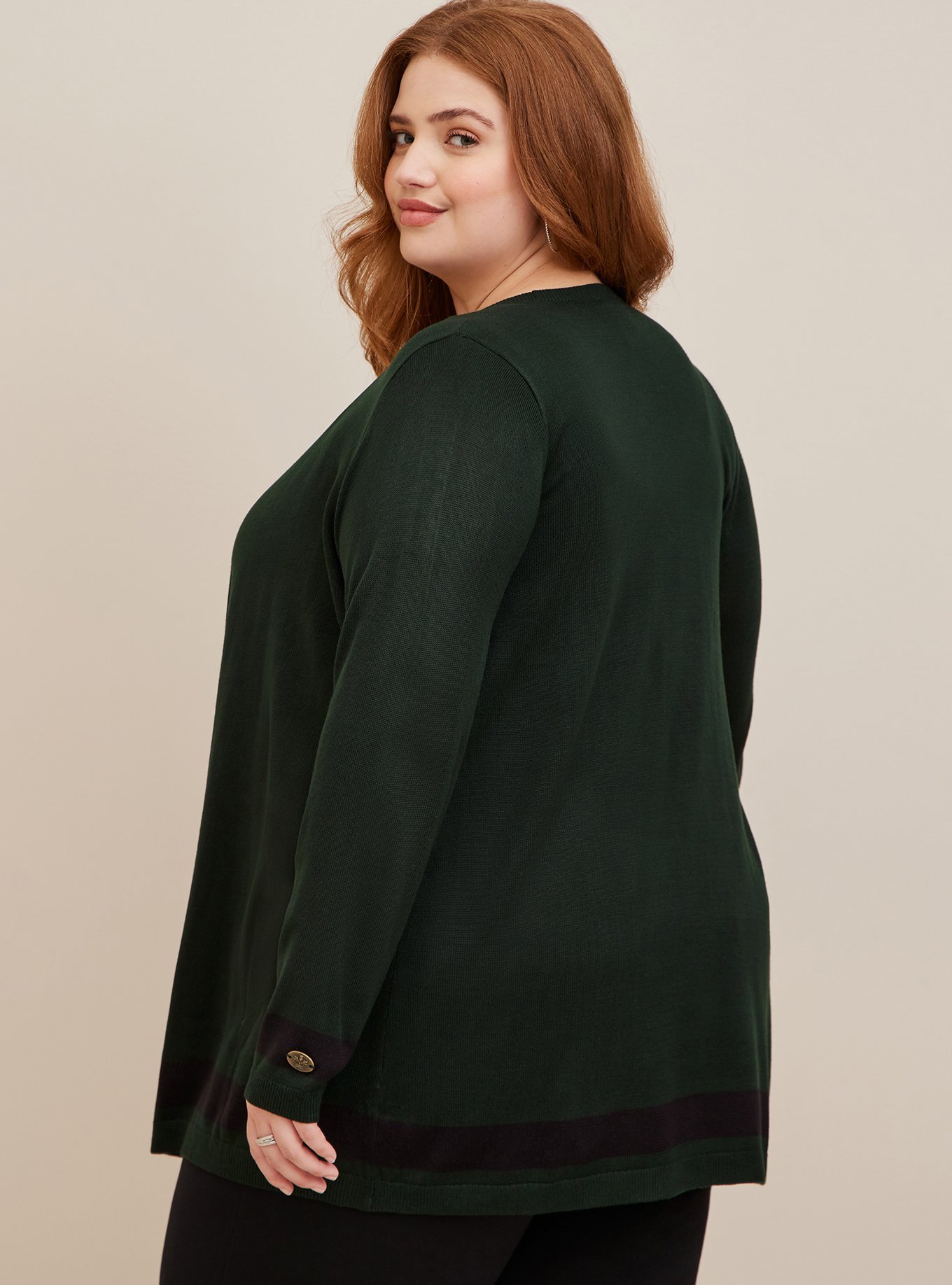 Plus Size - Outlander Cardigan Drape Front Sweater - Torrid