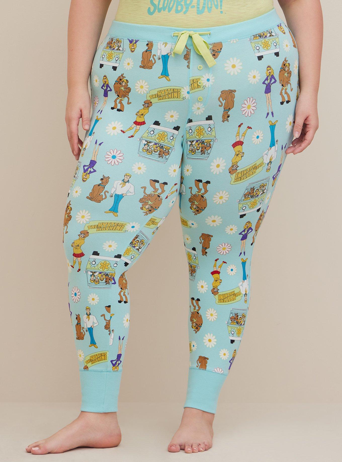 Plus Size - Scooby Doo Scooby-Gang Cotton Sleep Leggings - Torrid