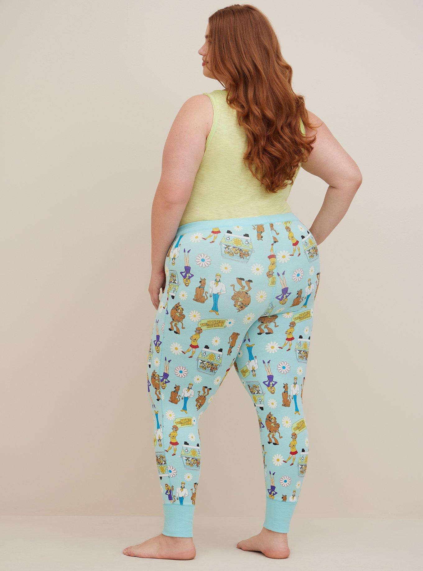 Plus Size - Scooby Doo Scooby-Gang Cotton Sleep Leggings - Torrid