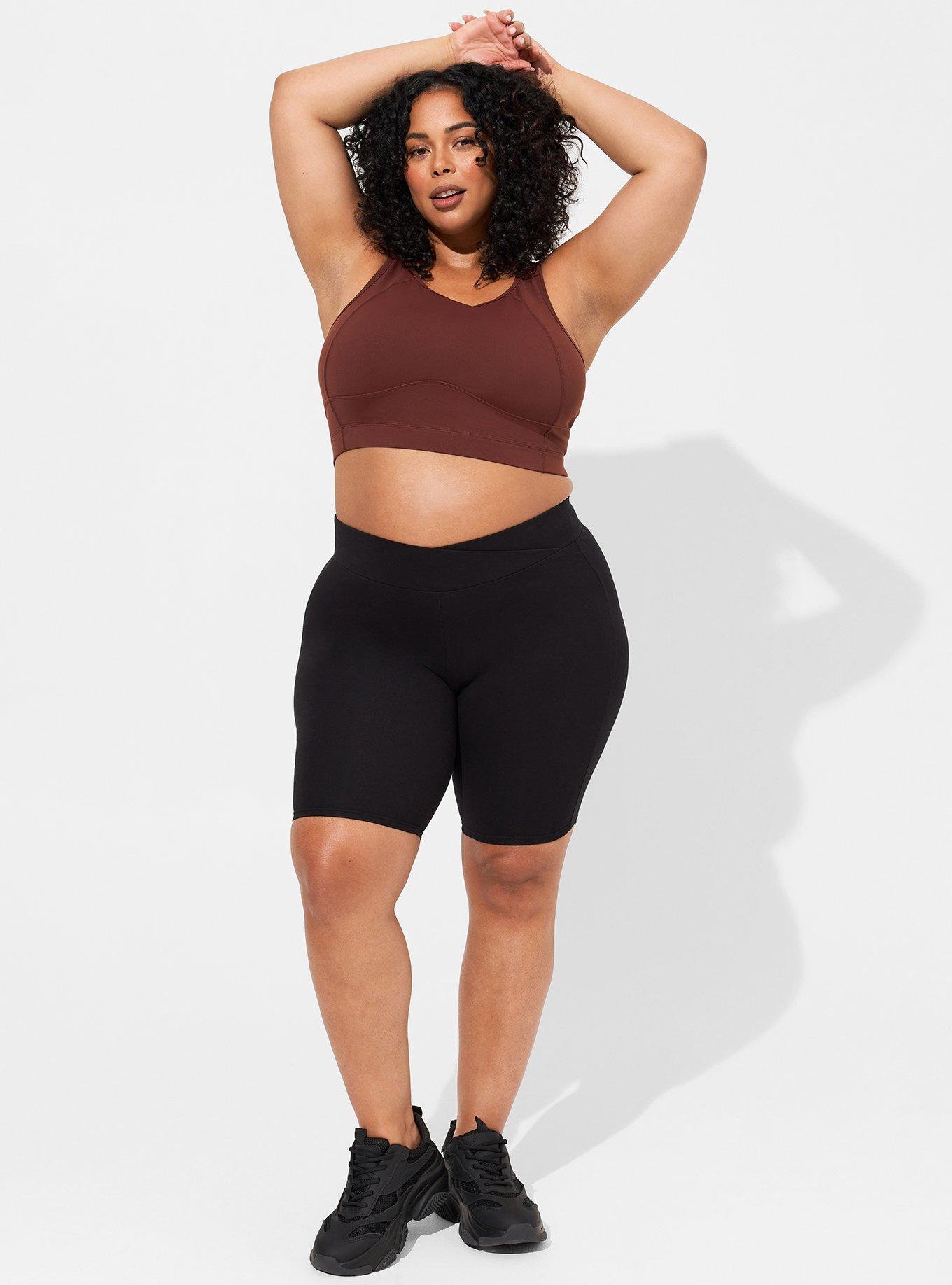 Plus Size - Low-Impact Wireless Longline Active Sports Bra - Torrid