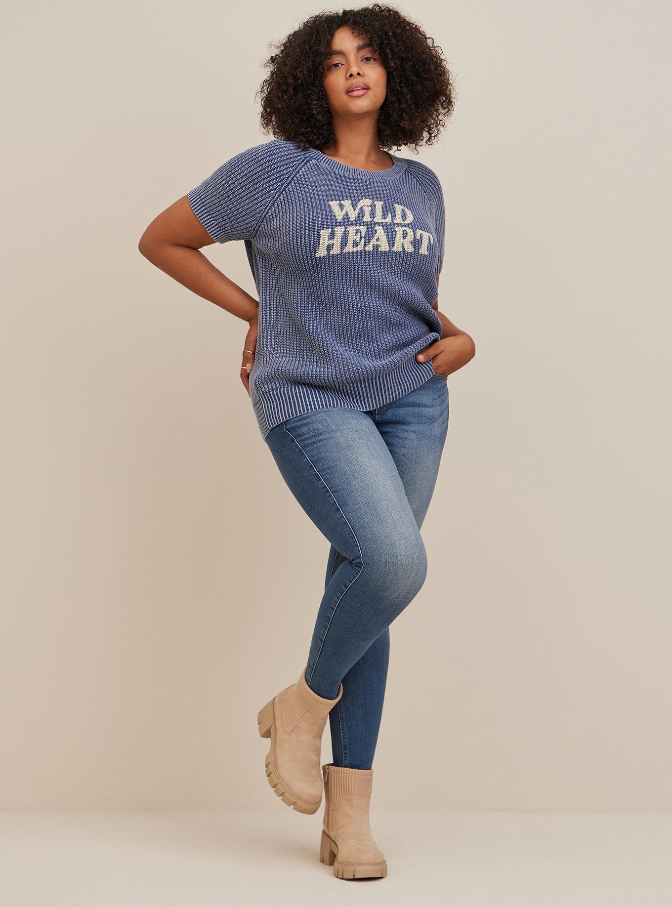 Torrid heart sweater hotsell