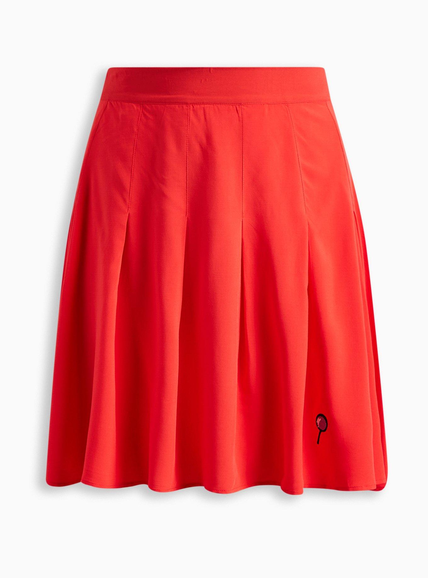 Plus Size - Scooby Doo Velma Mini Challis Pleated Skirt - Torrid