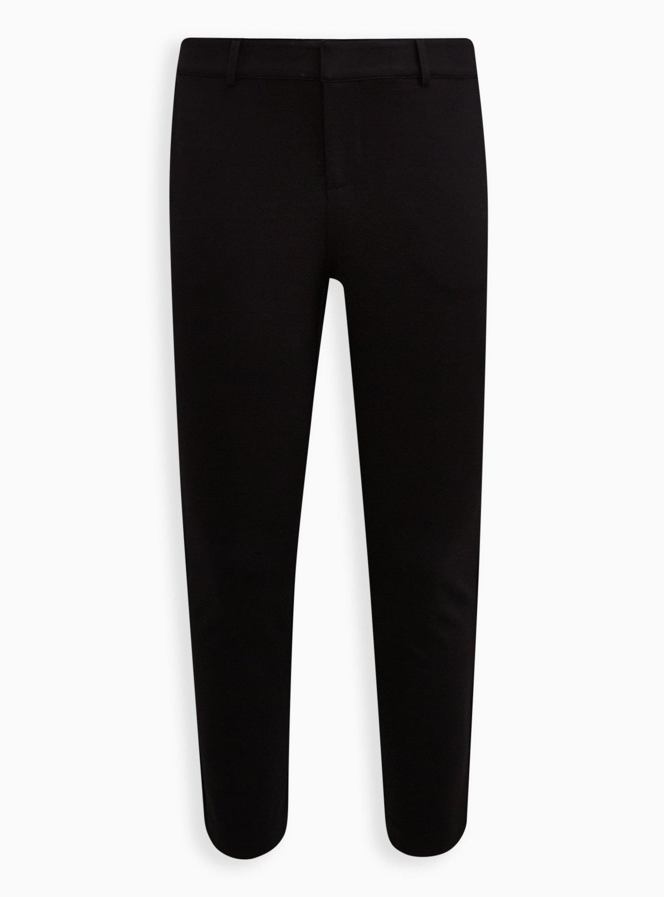 Comfort Flex Waistband Slim Taper Studio Luxe Ponte High-Rise Pant