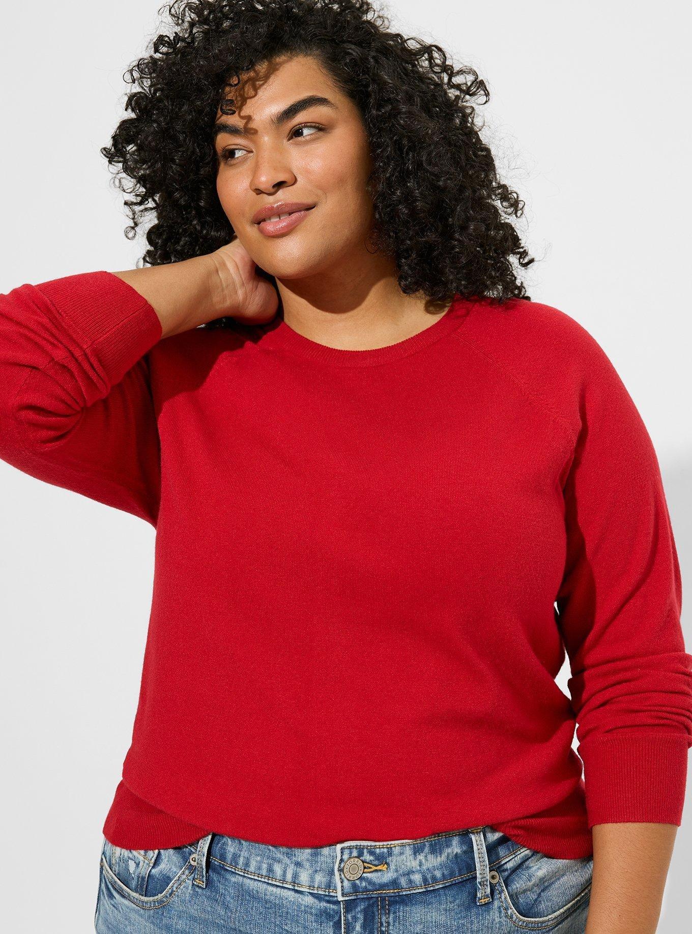 Plus Size - Everyday Soft Pullover Crew Sweater - Torrid