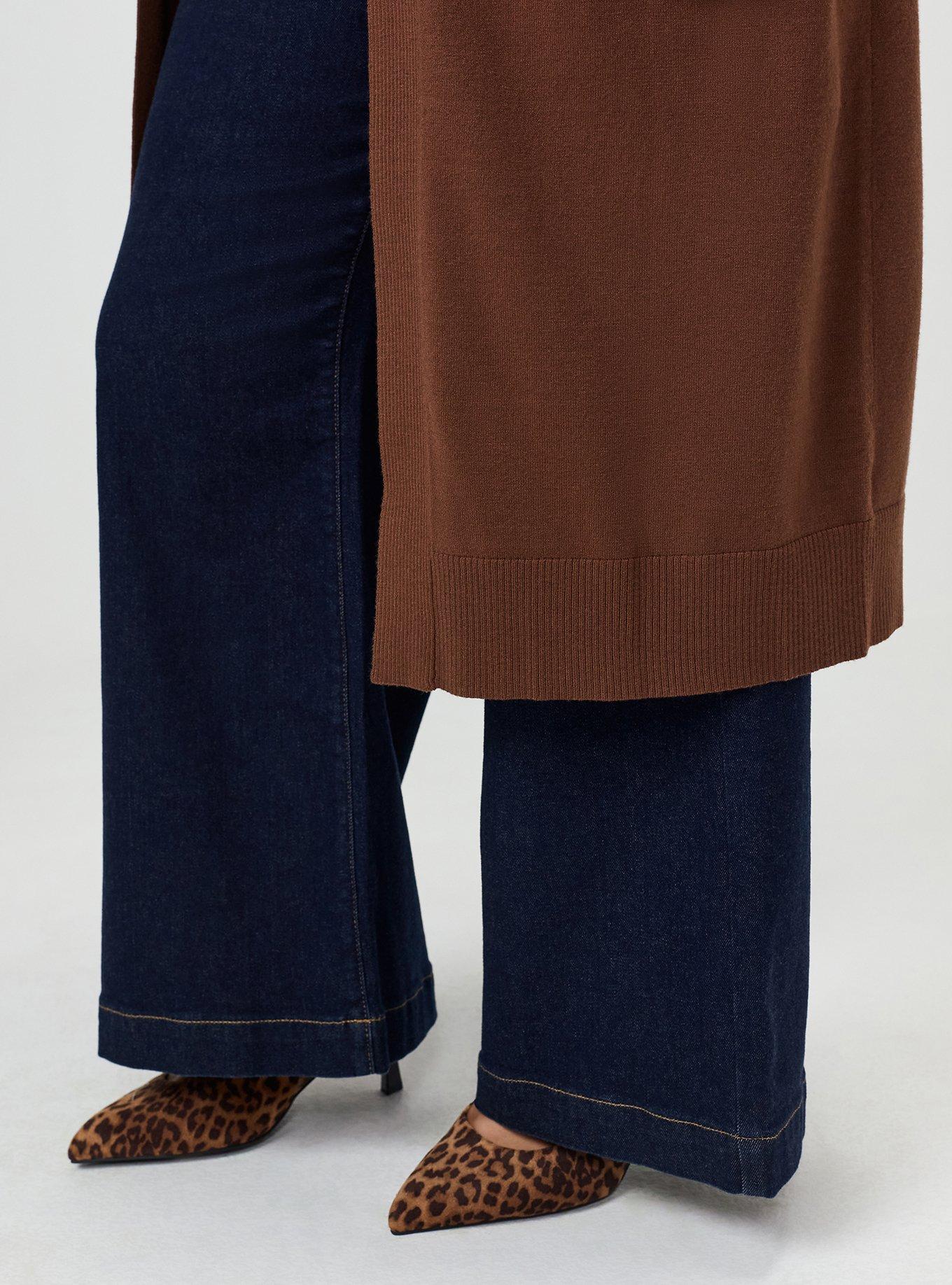 Everyday Soft Open Front Duster Cardigan, CAPPUCCINO, alternate
