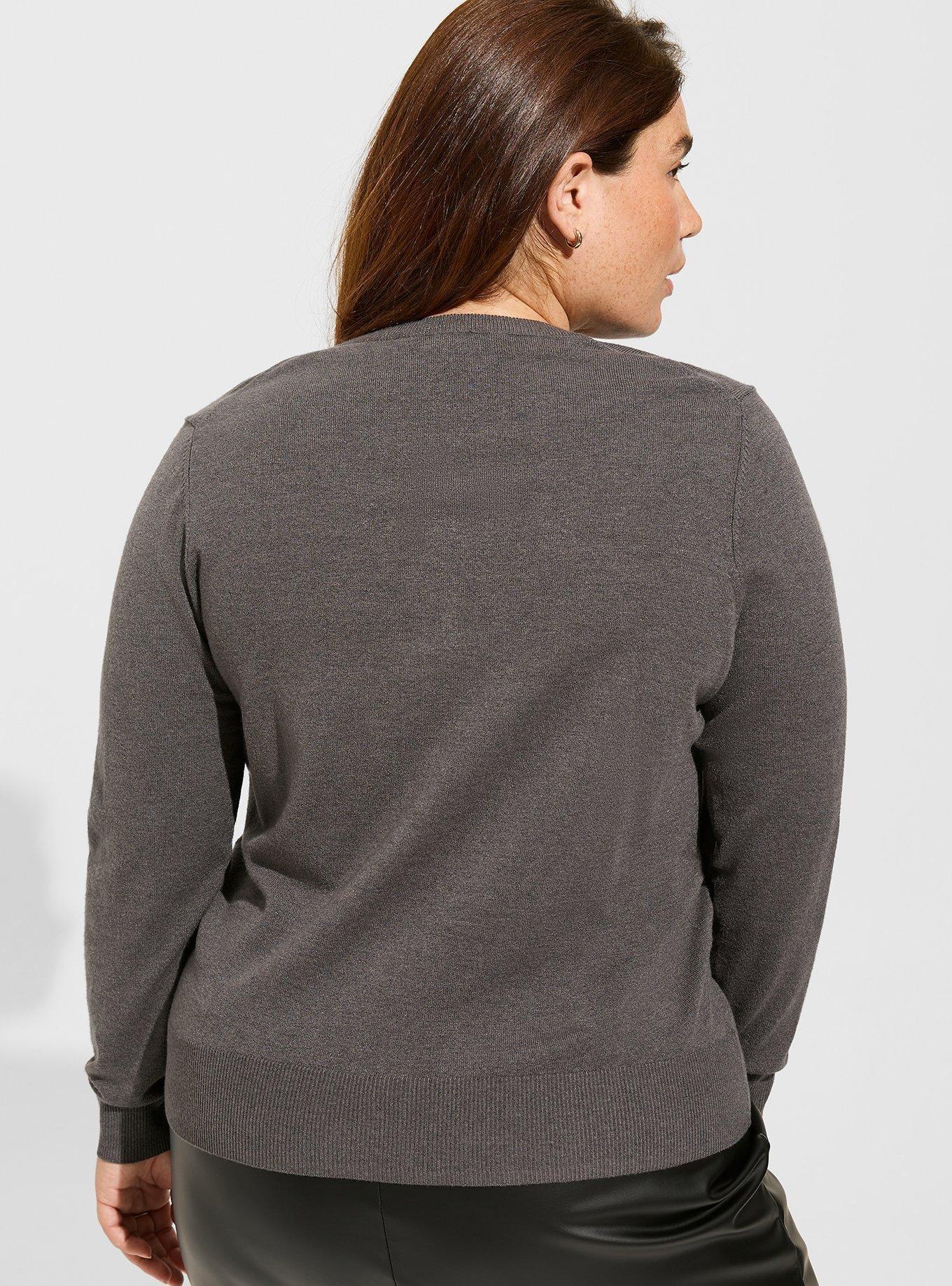 Everyday Soft Cardigan Crew Sweater
