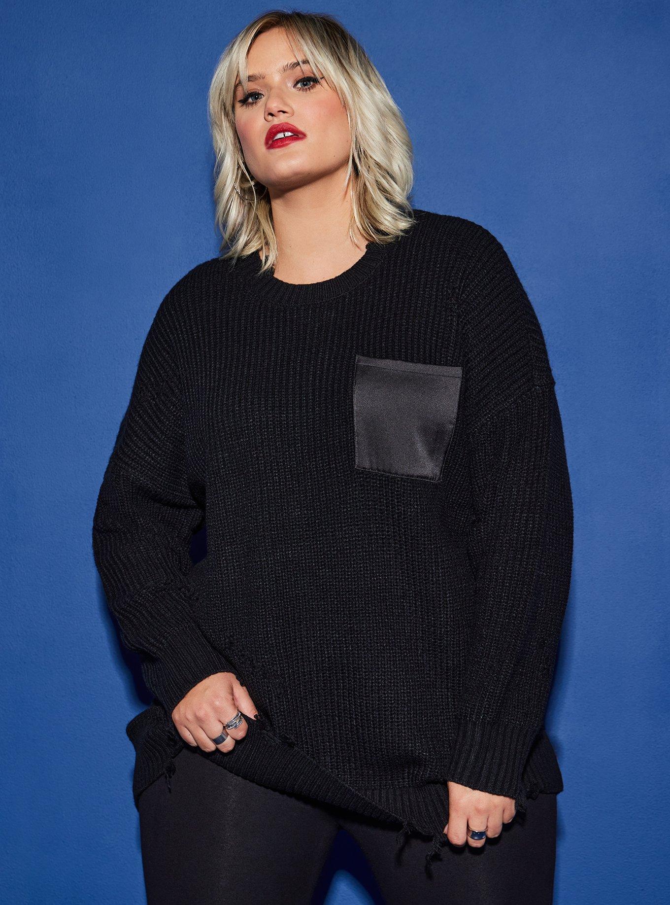 Torrid shop black sweater