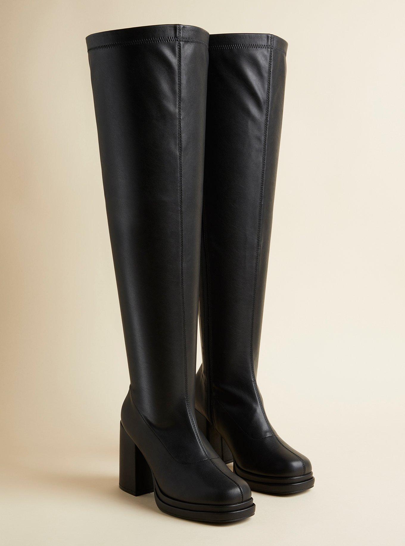 Plus Size Platform Over The Knee Boot WW Torrid