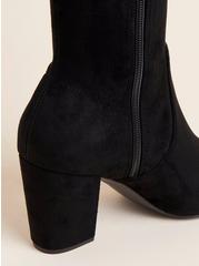 Over The Knee Pointed Toe Boot (WW), BLACK, alternate
