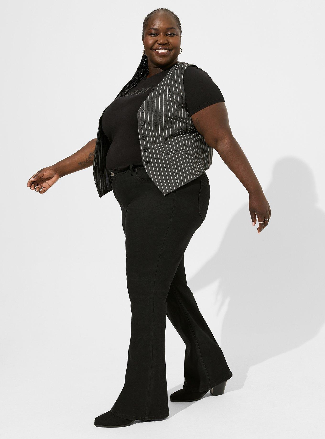 Plus Size - Studio Luxe Ponte Tailored Vest - Torrid