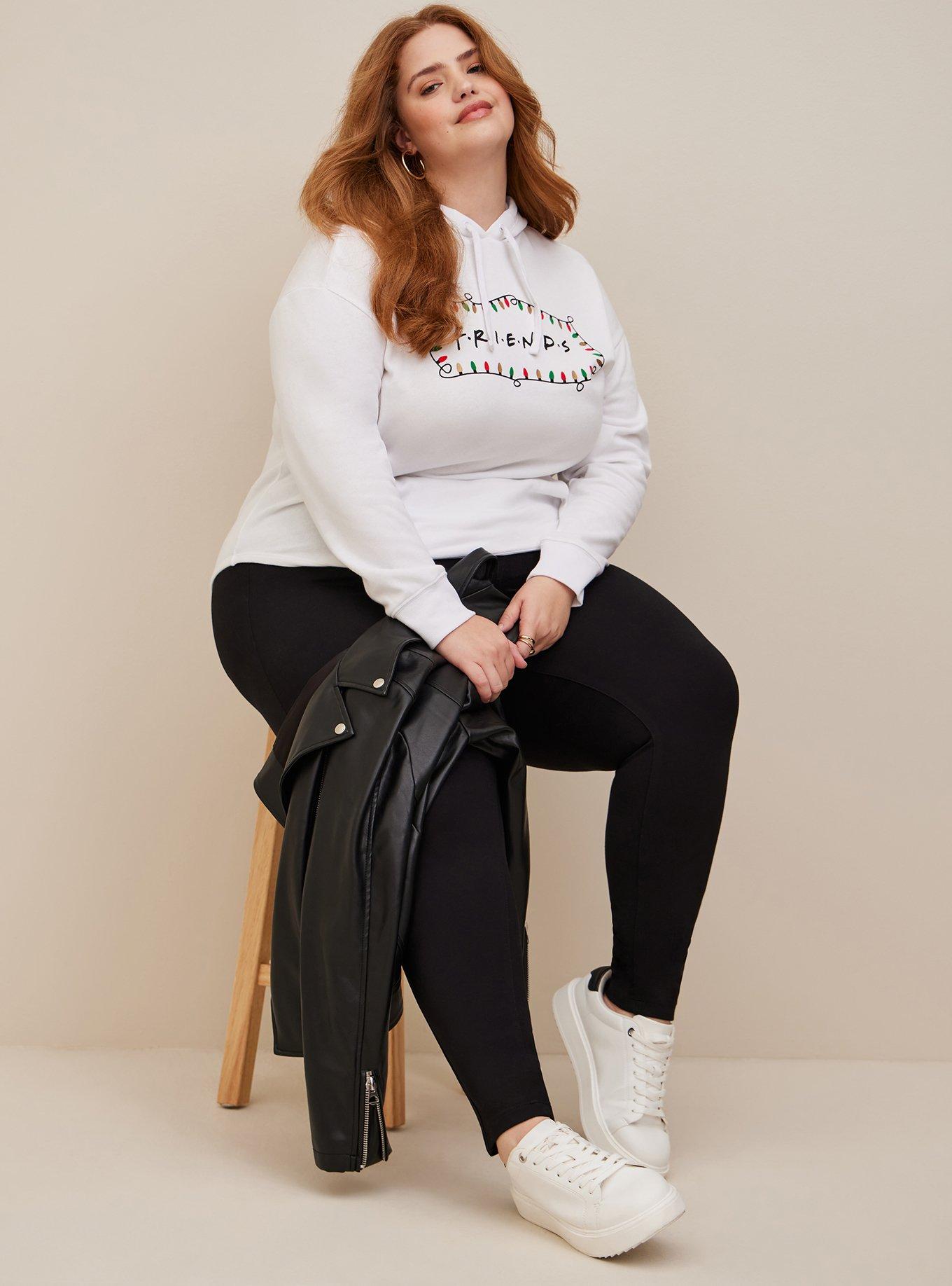 Plus size friends hoodie clearance
