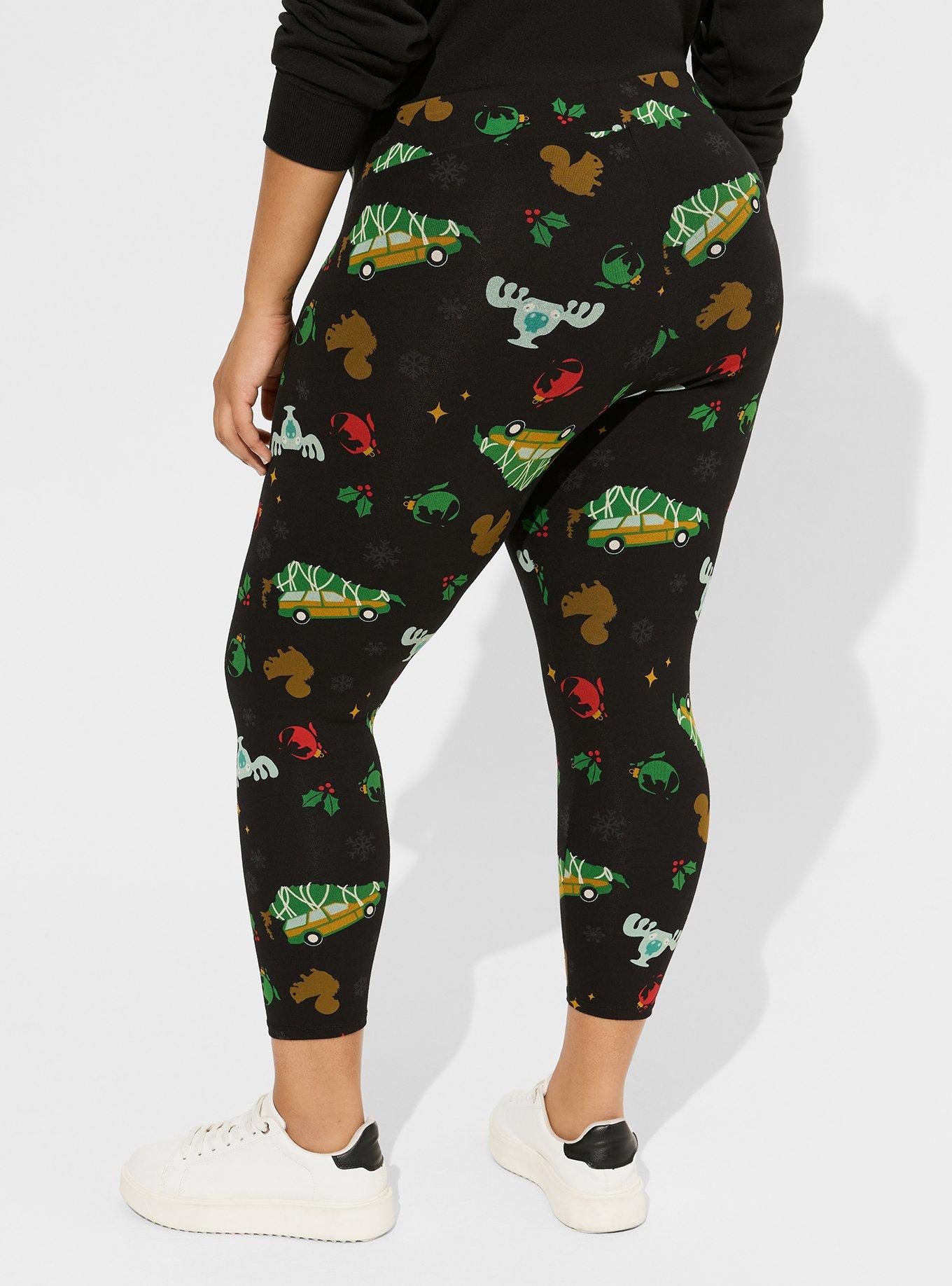 Plus Size - Christmas Vacation Crop Legging - Torrid