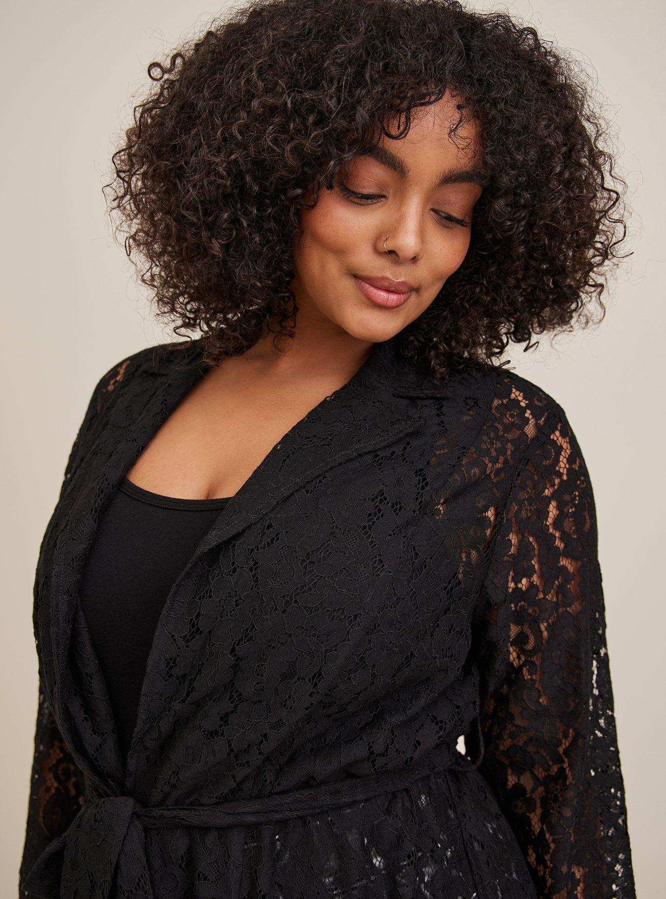 Torrid hotsell lace jacket