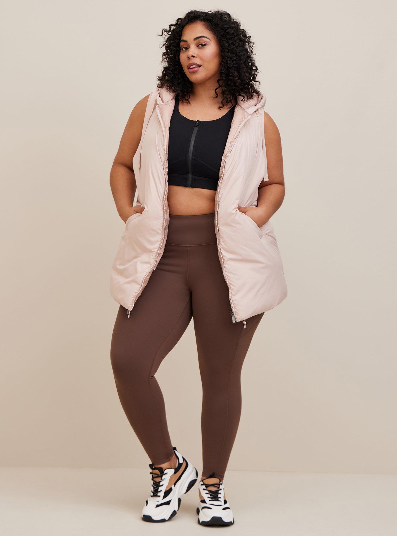 Plus size down vest best sale