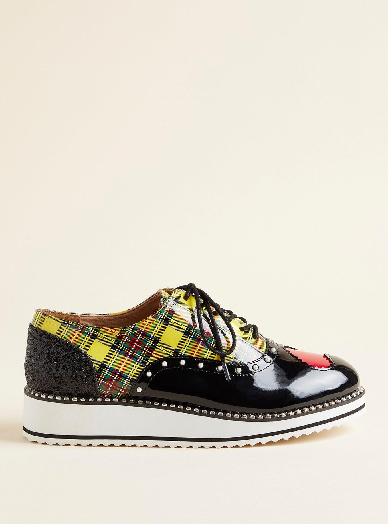 Betsey Johnson Oxford (WW), YELLOW, alternate