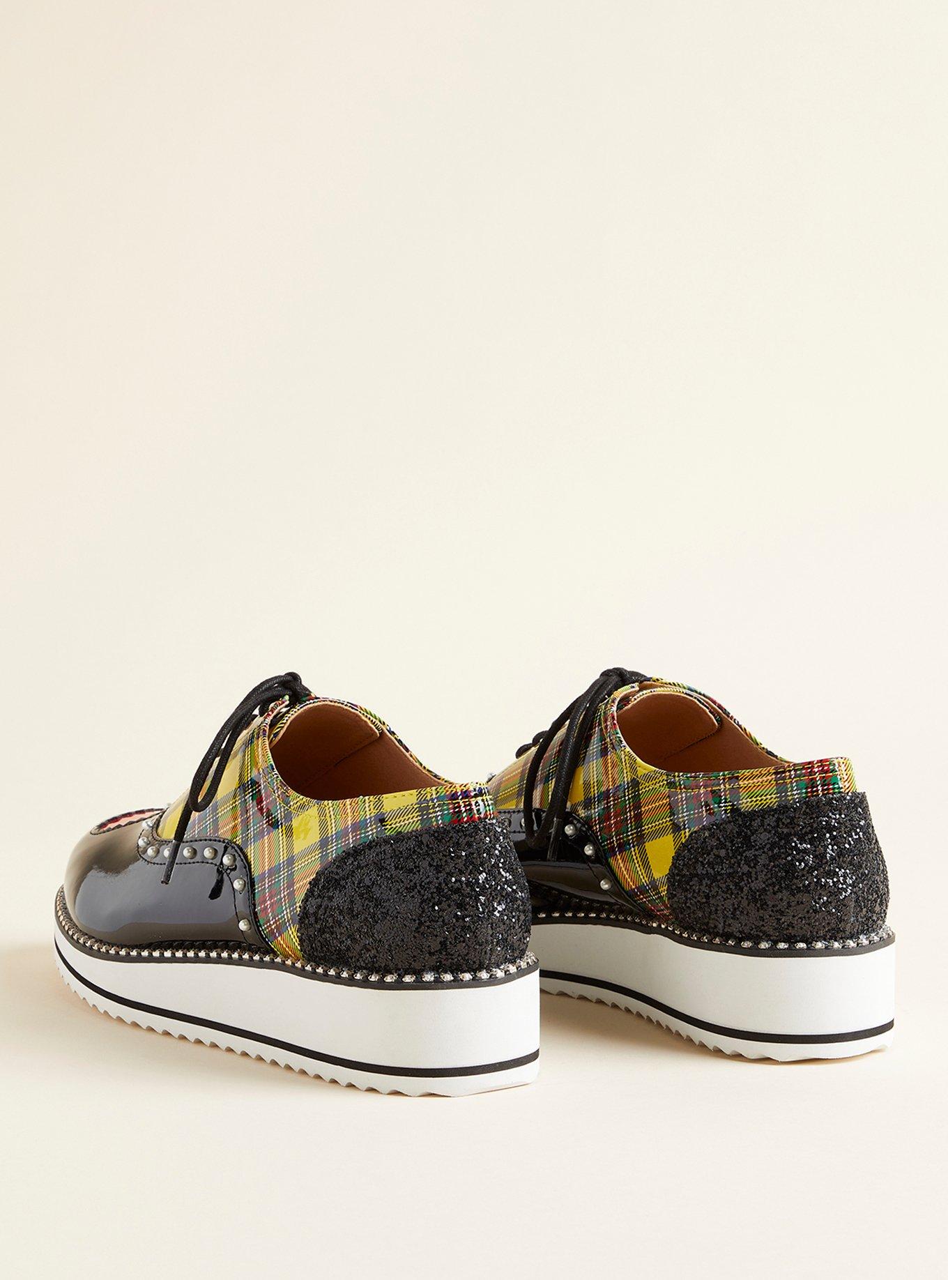 Betsey Johnson Oxford (WW), YELLOW, alternate