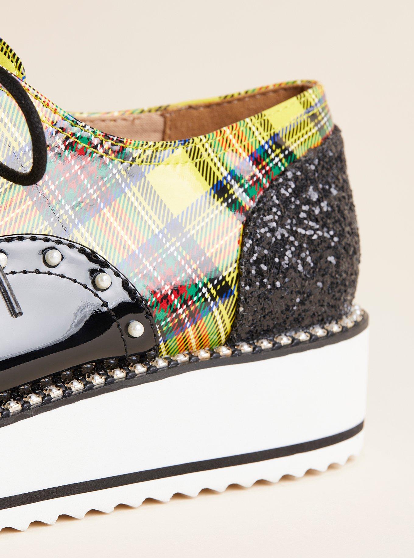 Betsey Johnson Oxford (WW), YELLOW, alternate