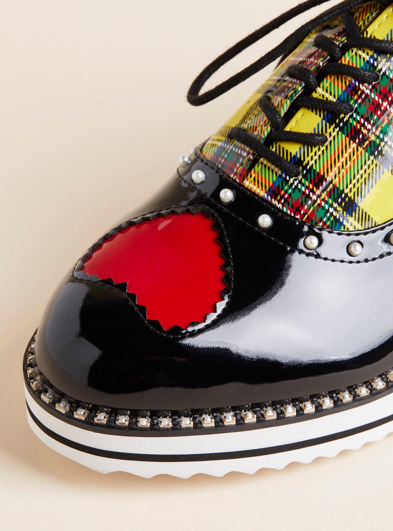 Betsey Johnson Oxford (WW), YELLOW, alternate