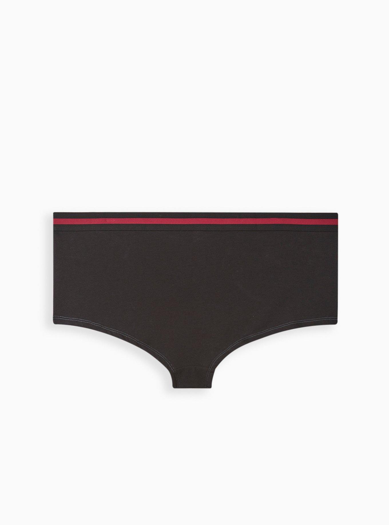 Plus Size Corpse Bride Cotton MidRise Boyshort Panty Torrid