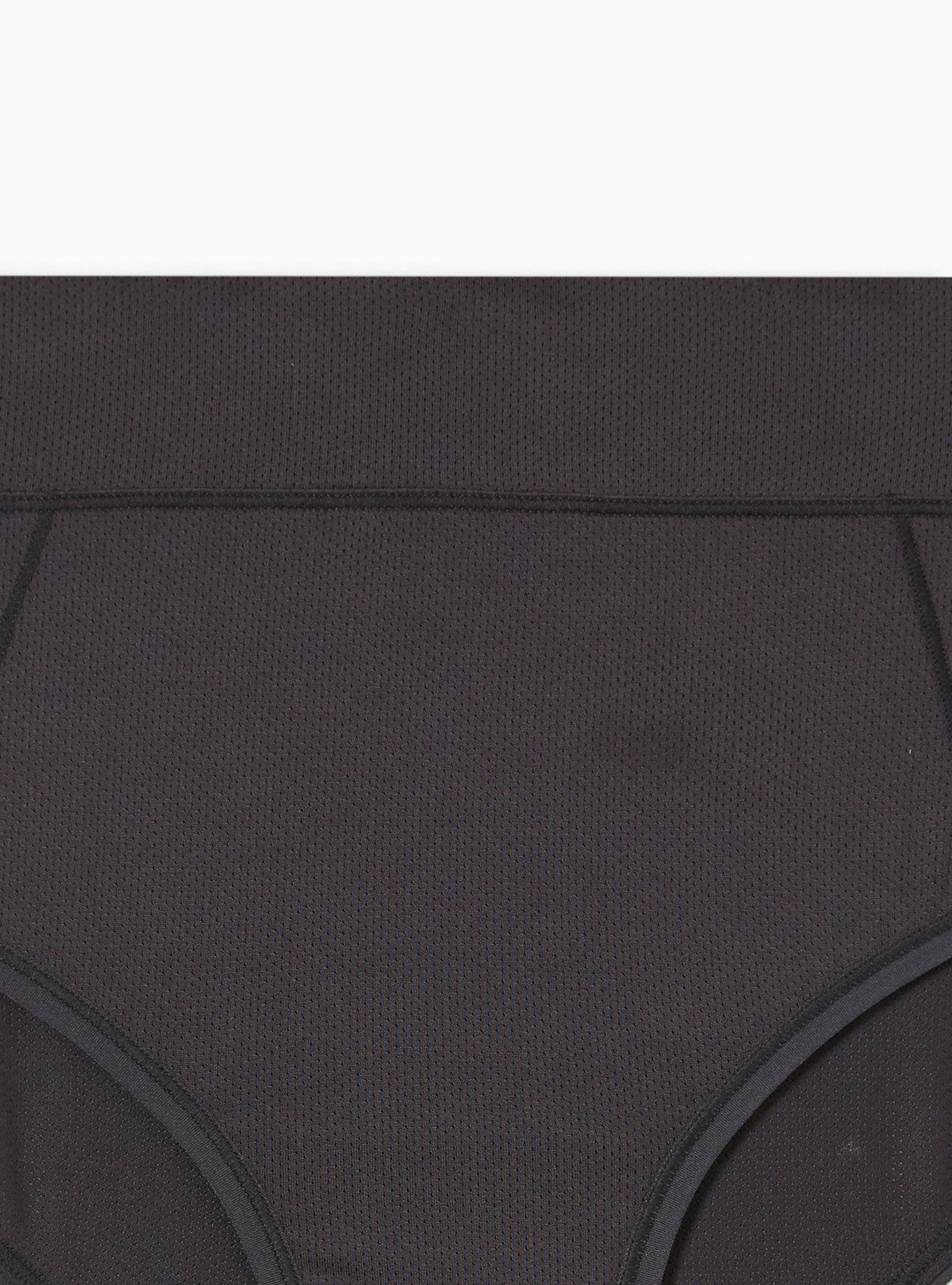 Microfiber Hipster Briefs - Dark grey - Ladies