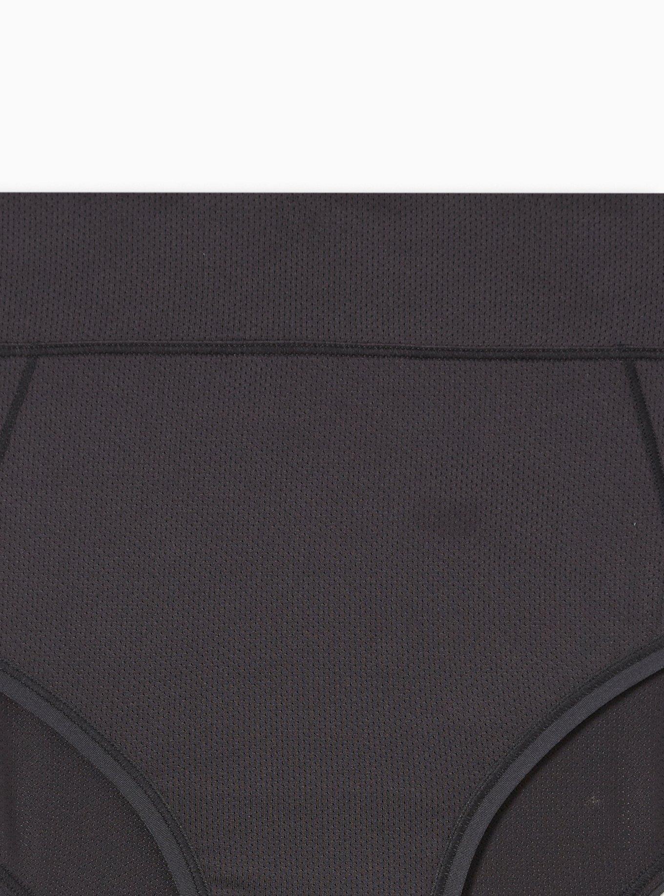 Breathe Mid-Rise Hipster Panty, RICH BLACK, alternate