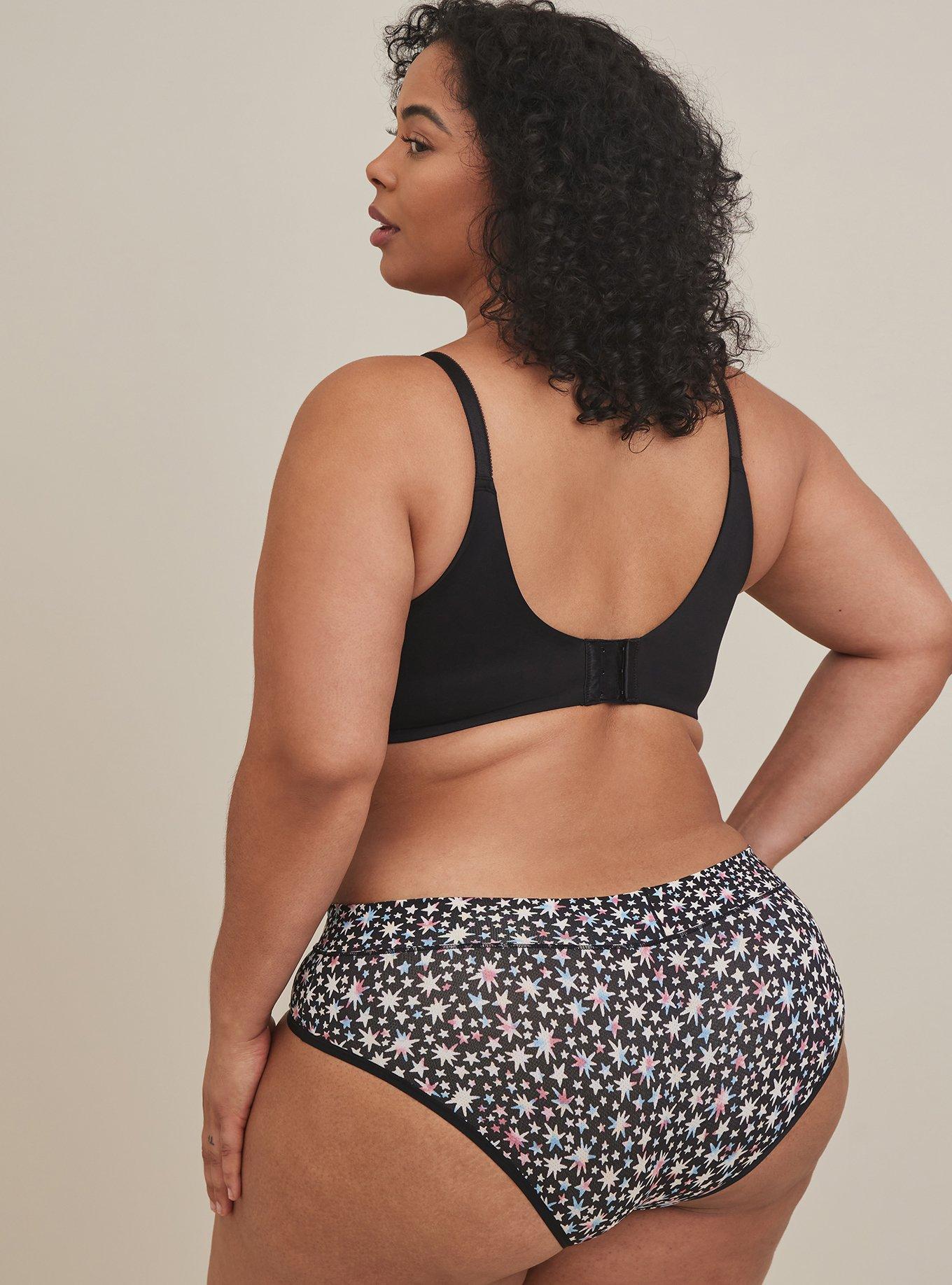 Plus Size - Active Microfiber Mid-Rise Hipster Panty - Torrid