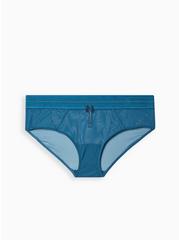 Simply Mesh Mid-Rise Hipster Panty, LEGION BLUE, hi-res