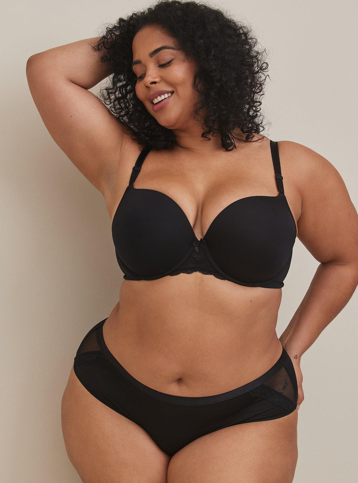 Plus Size - Second Skin Mid-Rise Hipster Panty - Torrid