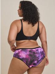 Second Skin Mid-Rise Hipster Panty, GRADIENT GALAXY BLACK, alternate