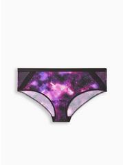 Second Skin Mid-Rise Hipster Panty, GRADIENT GALAXY BLACK, hi-res