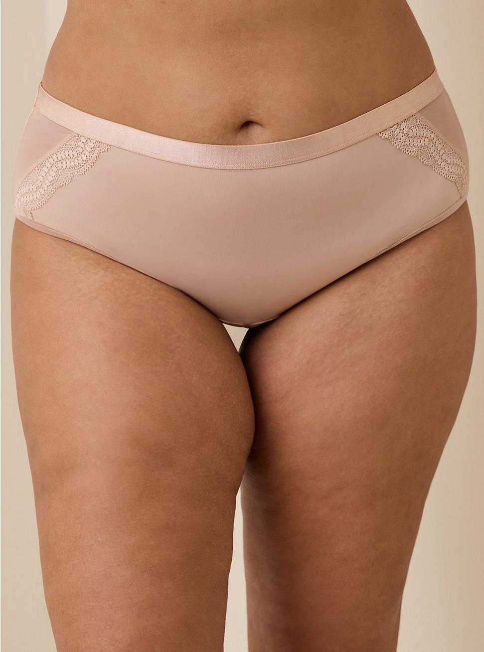 Second Skin Mid-Rise Hipster Panty, ROSE DUST PINK, alternate