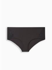 Second Skin Mid-Rise Cheeky Panty, RICH BLACK, hi-res