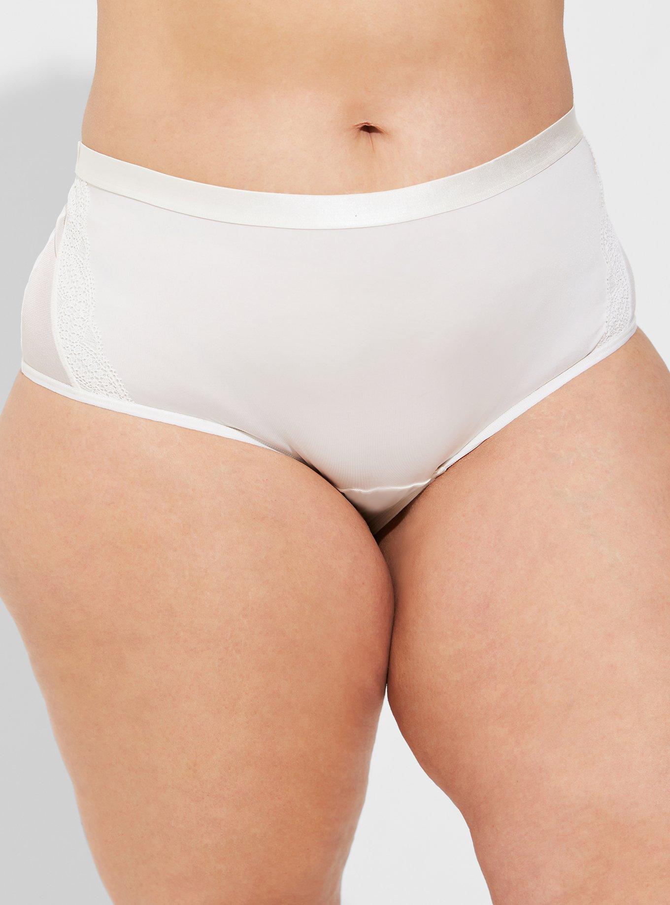 Plus Size - Second Skin Mid-Rise Brief Panty - Torrid