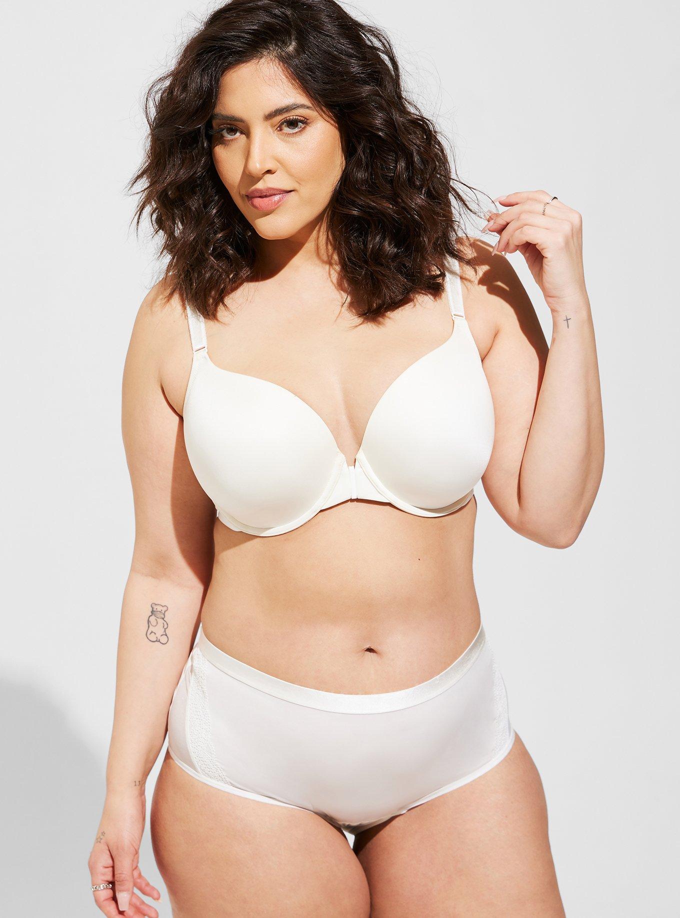 Plus Size - Seamless Foil Mid Rise Cheeky Panty - Torrid