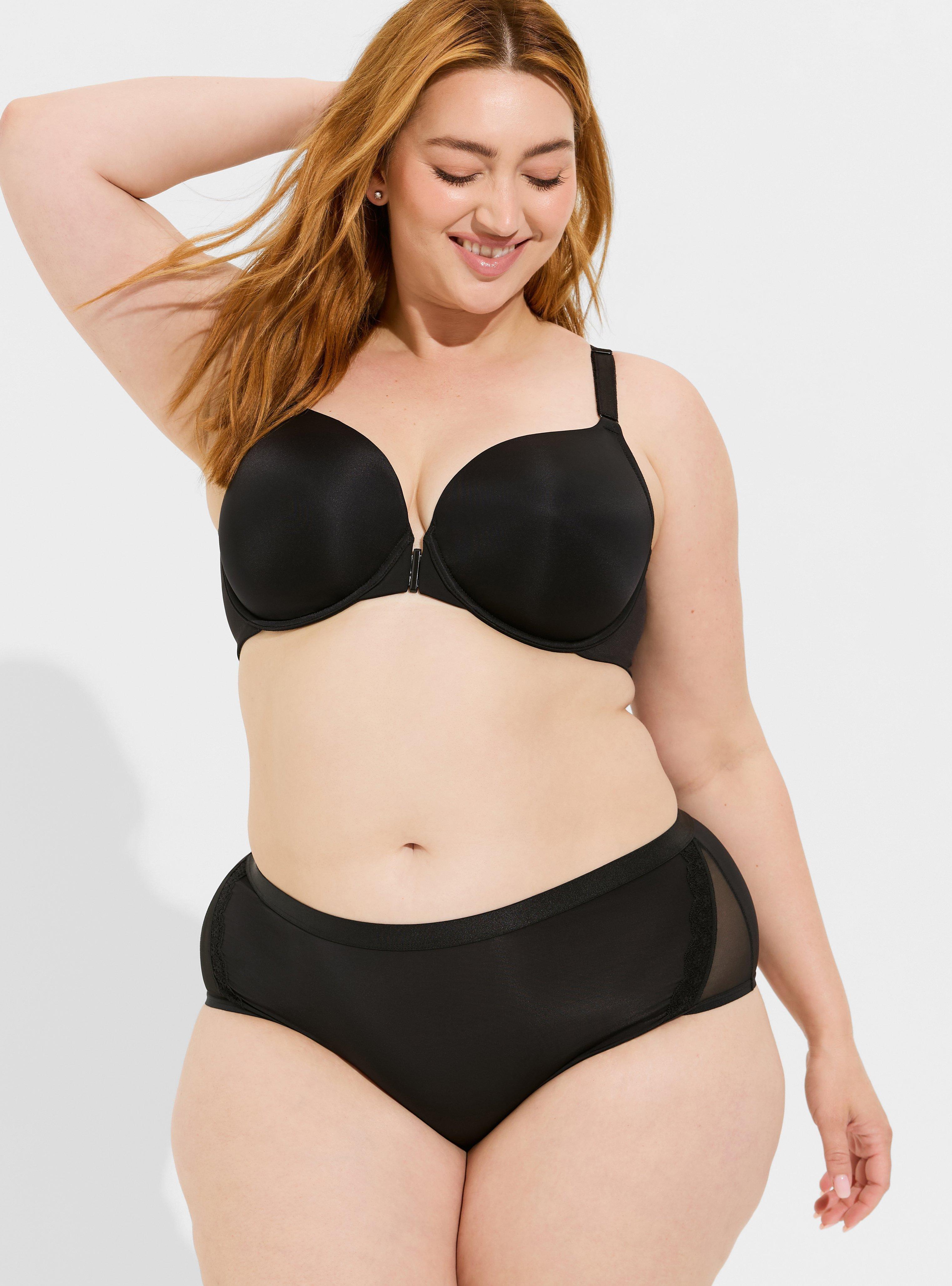 Plus Size - Second Skin Mid-Rise Brief Panty - Torrid