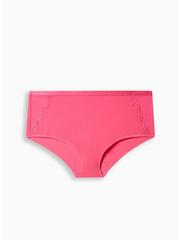 Second Skin Mid-Rise Brief Panty, FUSCHIA PINK, hi-res