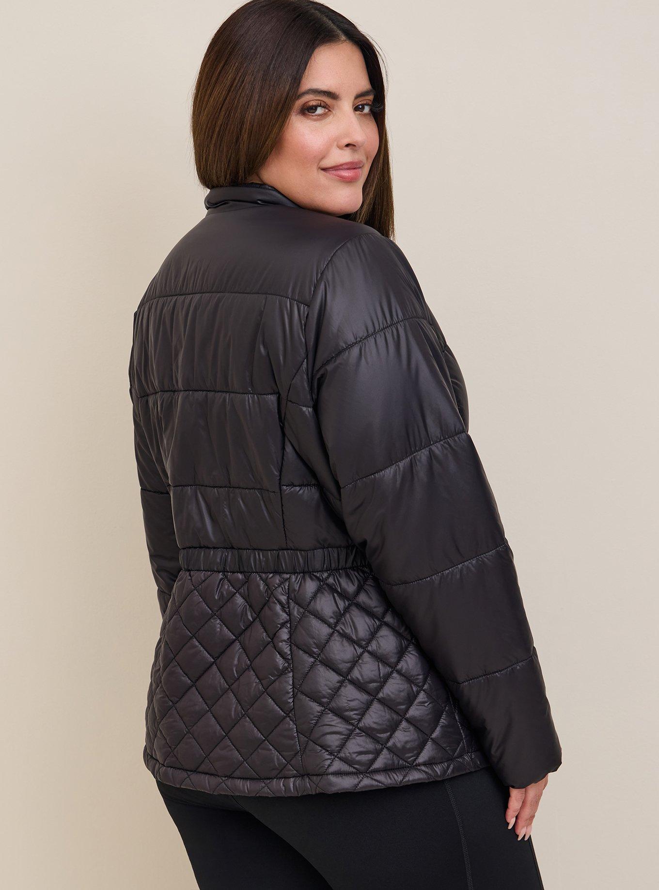 Peplum on sale puffer jacket