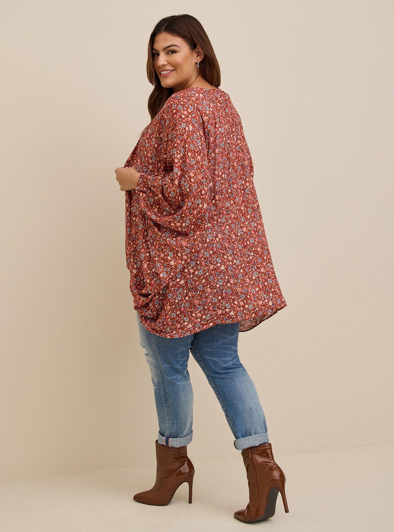 Urban Rib Oversize Dolman with Seam Detail