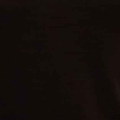 Knit Side Ruched Crew Neck Sleeveless Active Tank, DEEP BLACK, swatch