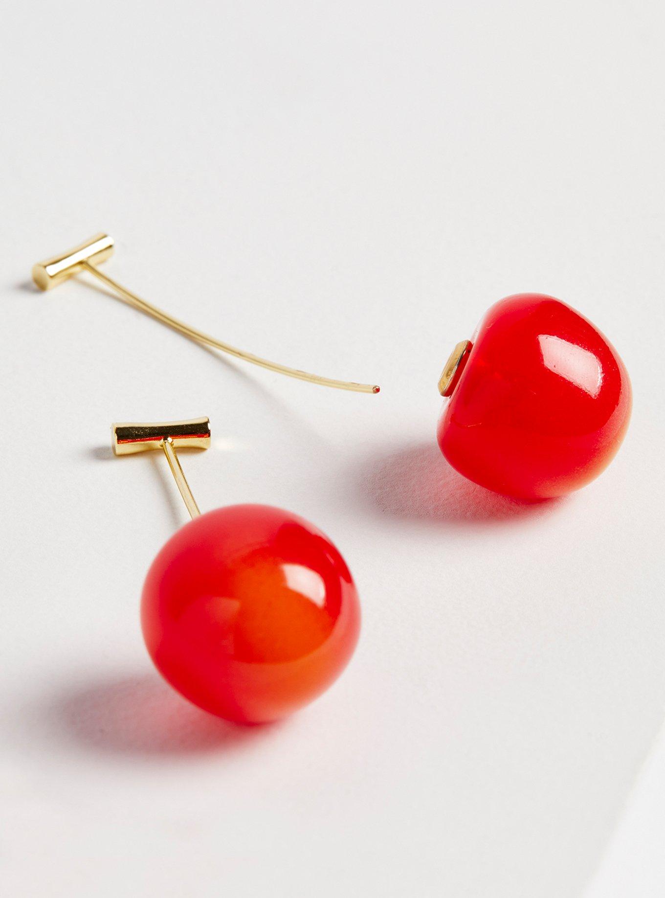 Plus Size Cherry Drop Earrings Torrid