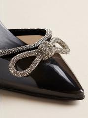 Embellished Bow Pointed Toe Heel (WW), BLACK, alternate