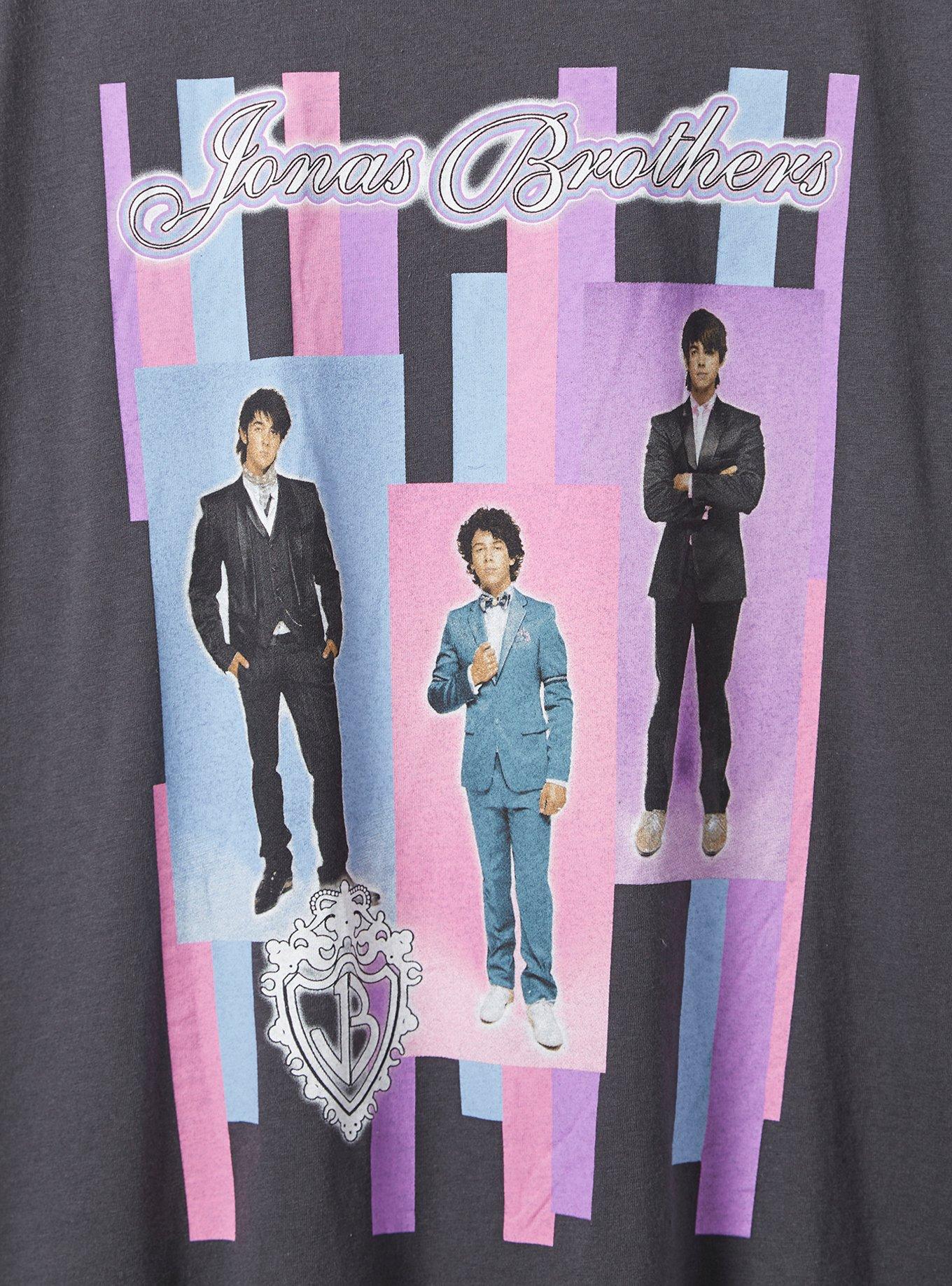 Plus Size - Jonas Brothers Classic Fit Cotton Crew Neck Tee - Torrid