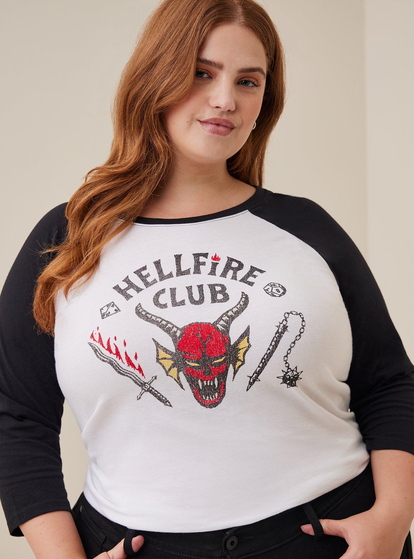 Stranger Things - Hellfire Club Organic Girly Tee - Shirtstore