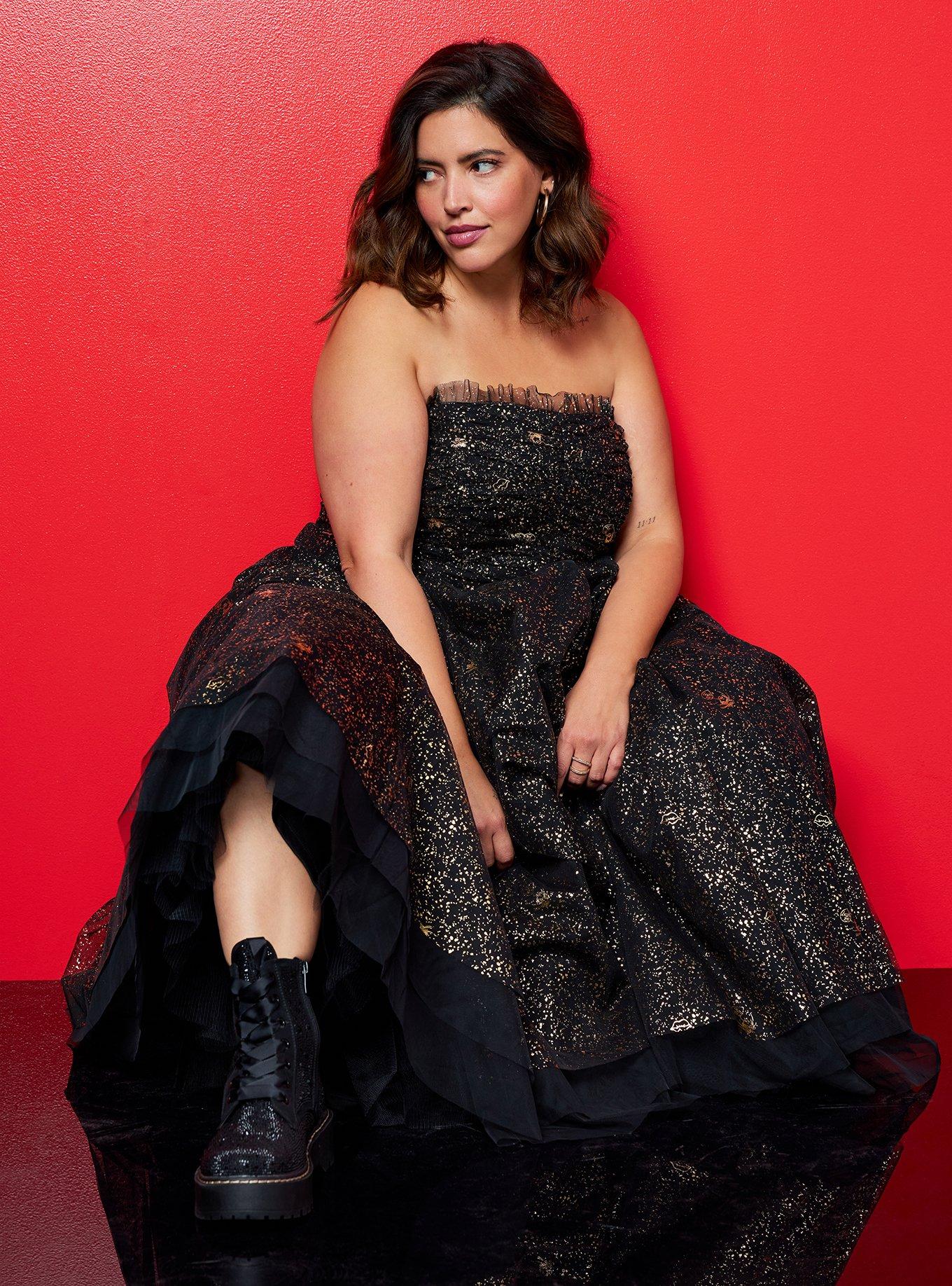 Plus Size - Layering Midi Petticoat - Tulle Black - Torrid