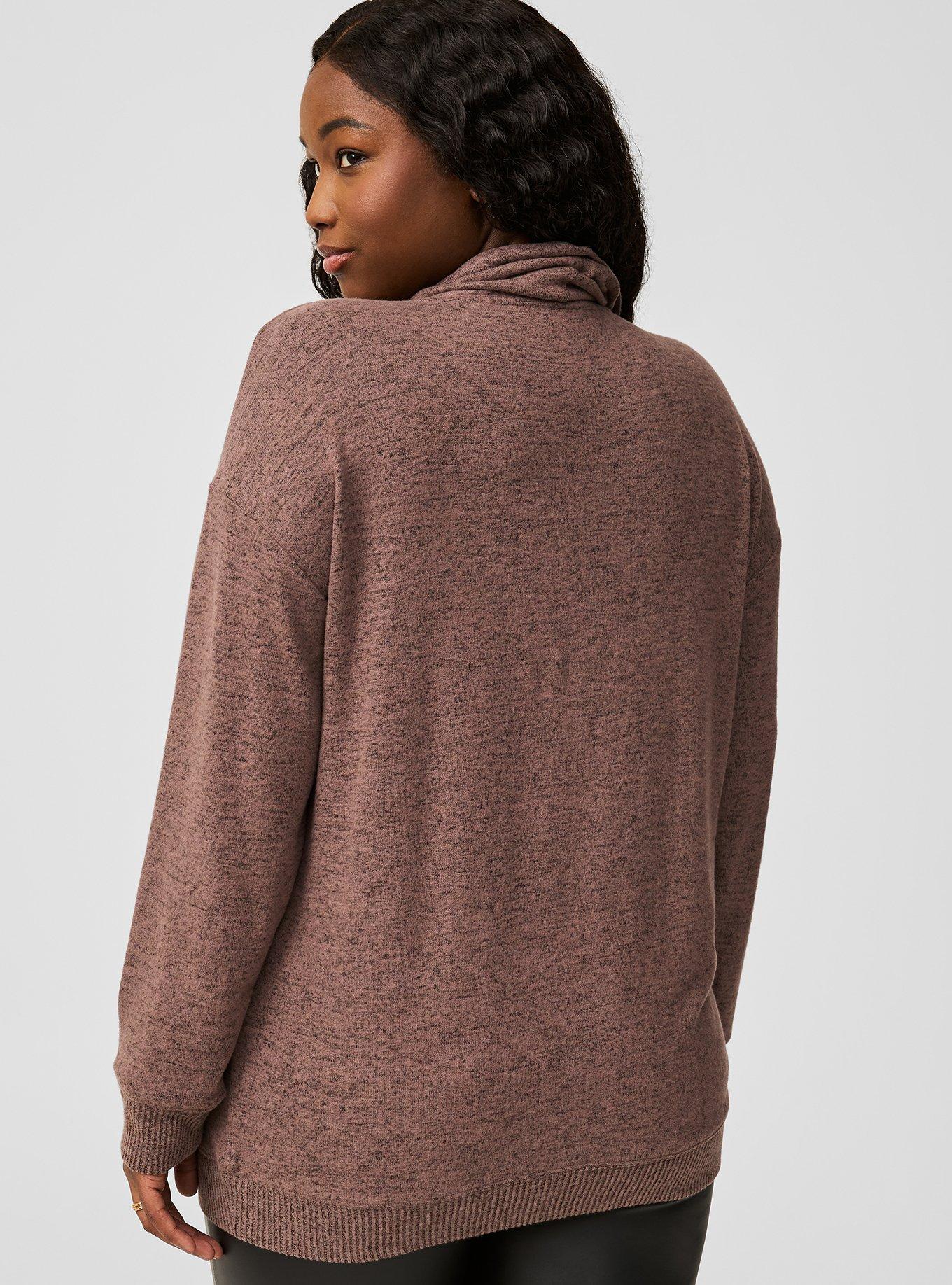 Deep Taupe Oversize Sweatshirt