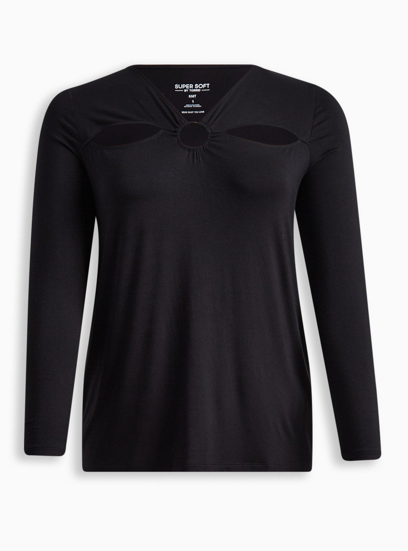 ESPRESSO Ringer Long Sleeve Top