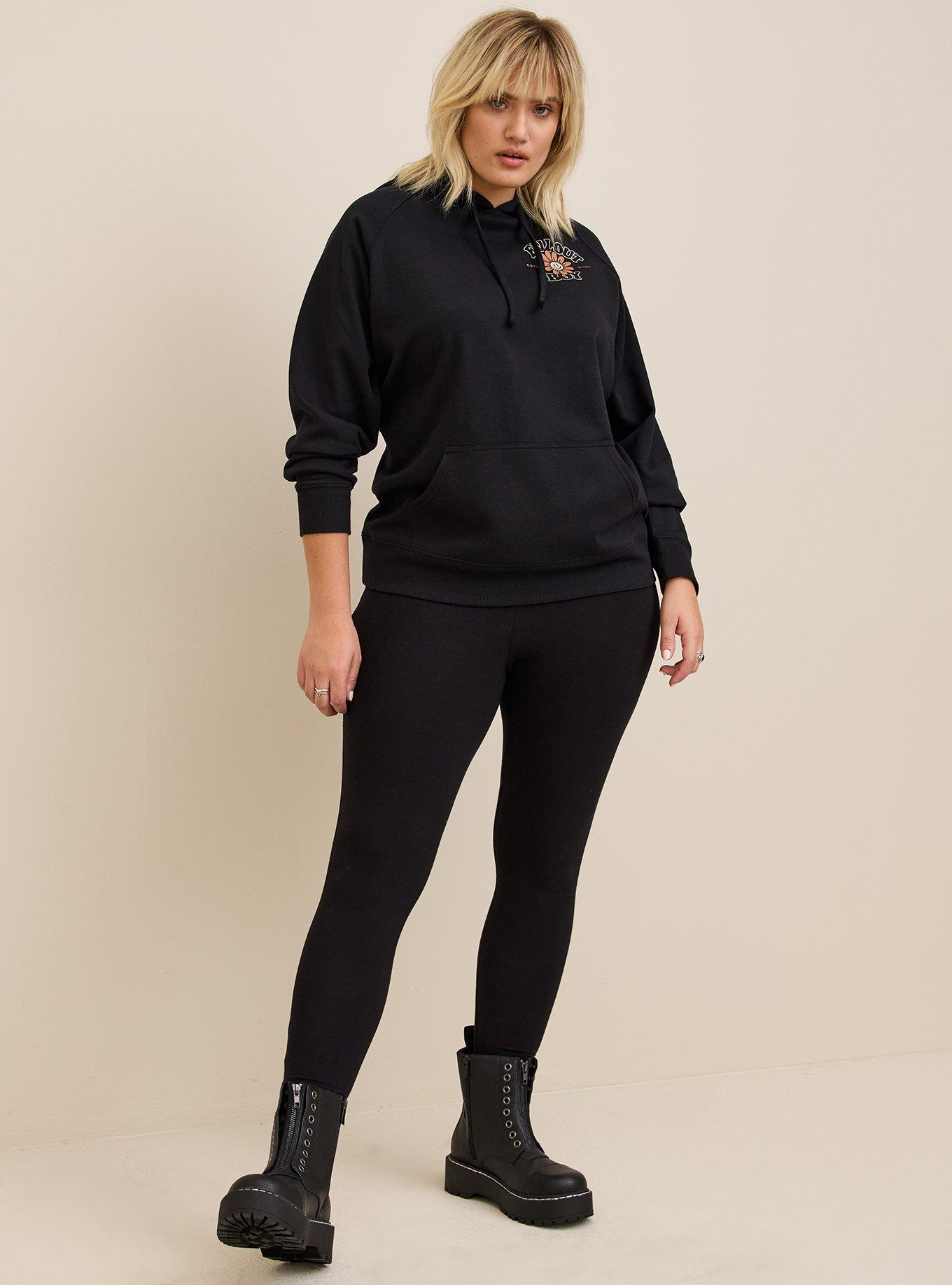 Fall Out Boy Cozy Fleece Hoodie, DEEP BLACK, alternate